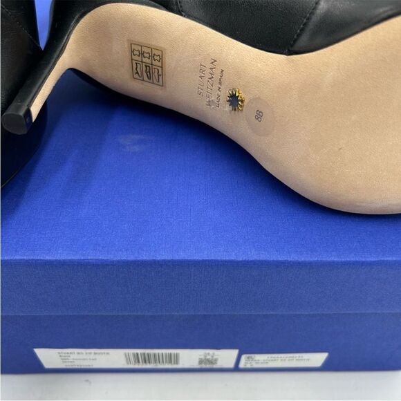 Women's Stewart Weitzman leather ankle boots size 8, made in Spain - Picture 10 of 10